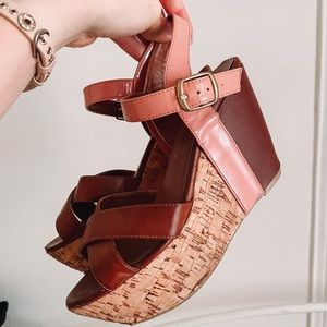 Chinese laundry wedges - loved but good condition